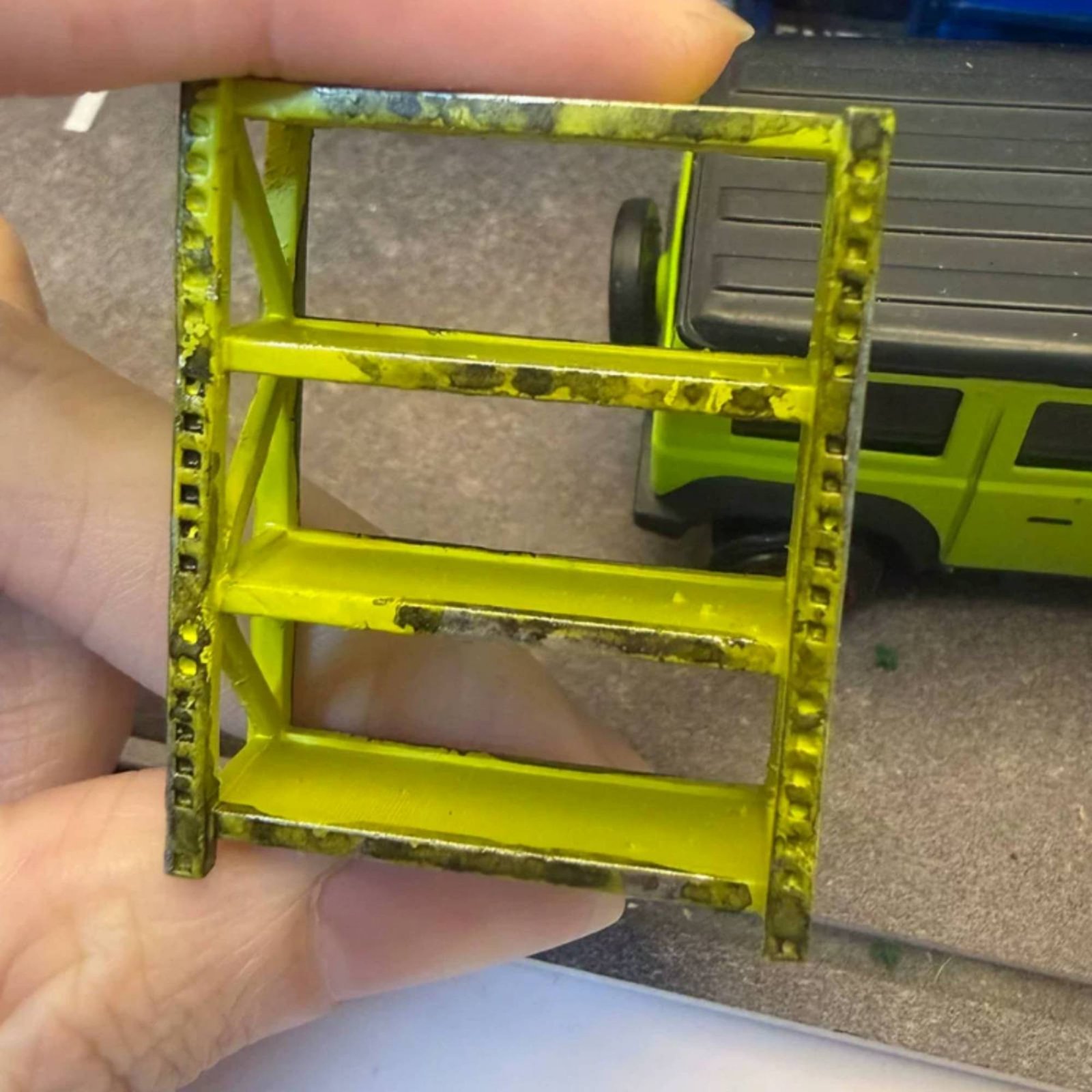 Auto Repair Shop - 1/64 Garage Shelf Realistic Design Repair