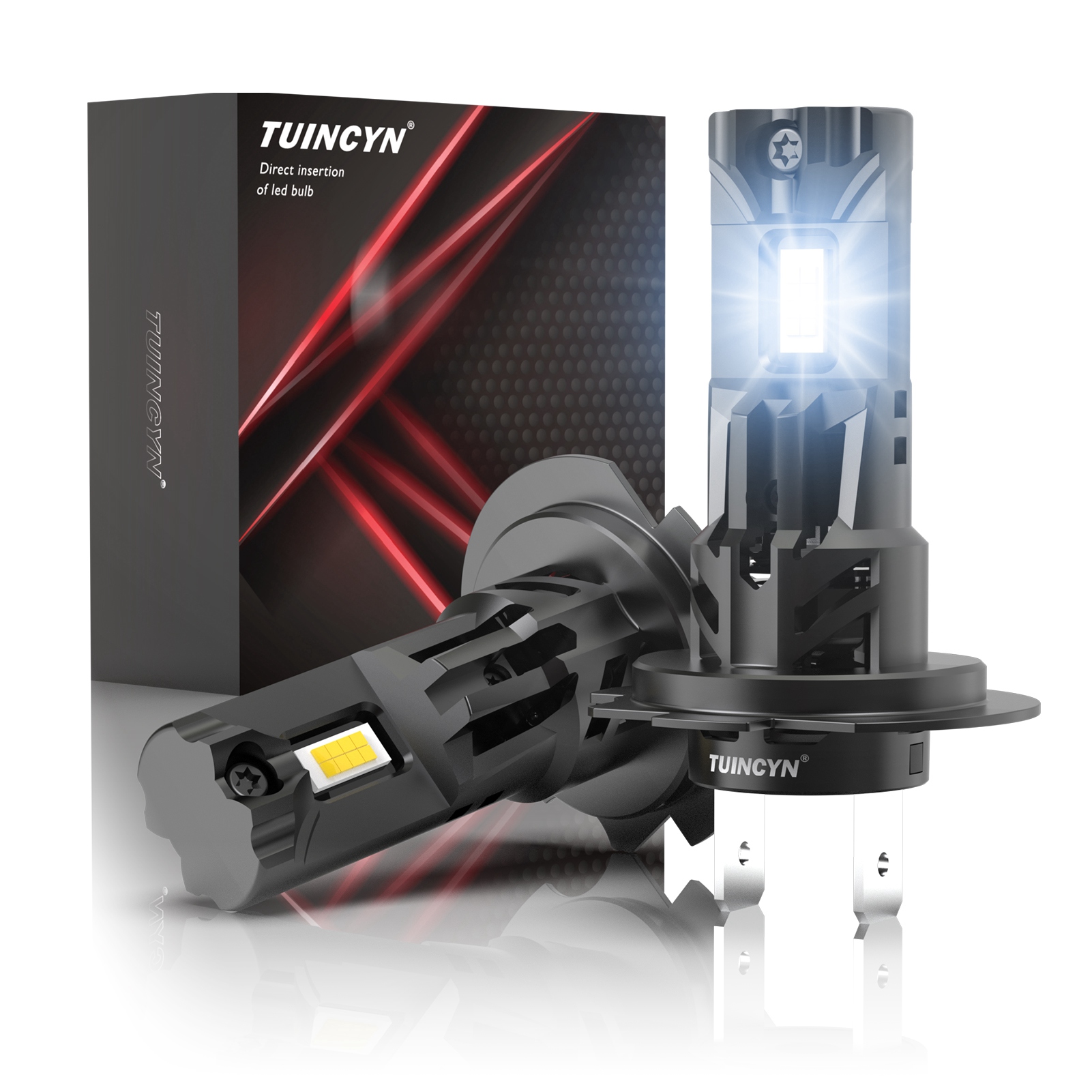 Headlight Aiming Tool - 2x 22000LM 100W H7 LED Car