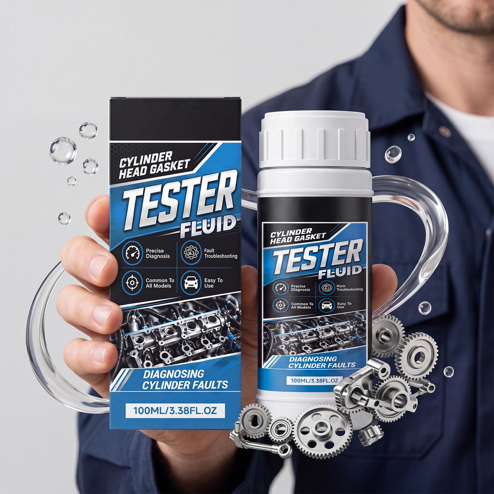Auto Repair Shop - Combustion Leak Detector Fluid, Universal Cylinder