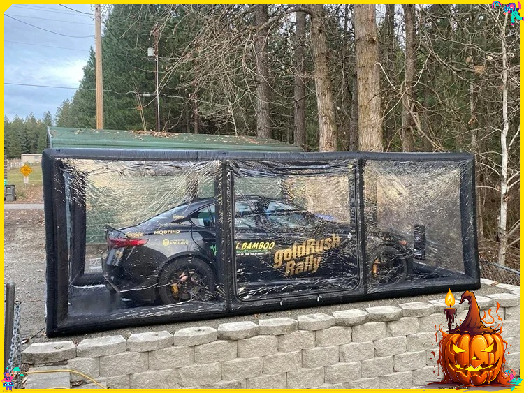 Inflatable Paint Booth - Airtight Booth Inflatable Spray Booth for