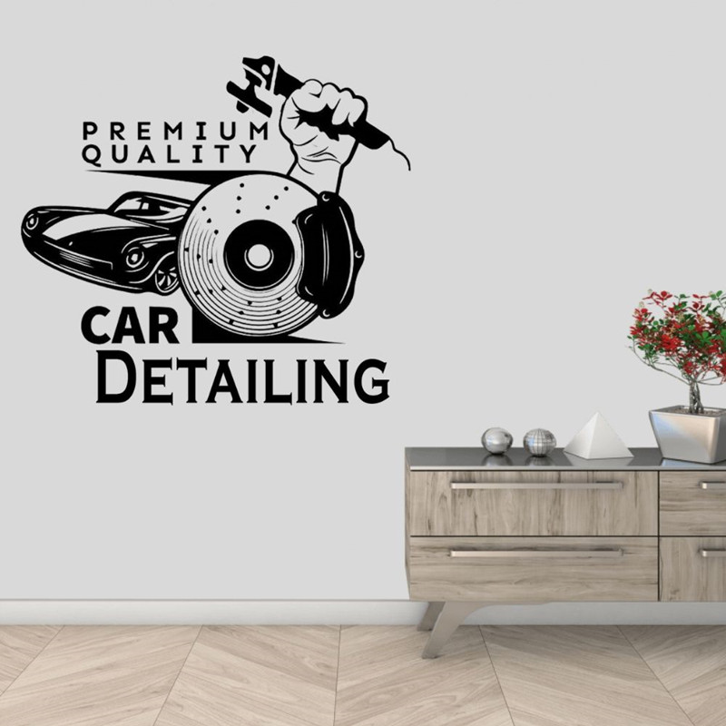 Auto Repair Shop For Sale - Car Repair Vinyl Wall Stickers Car