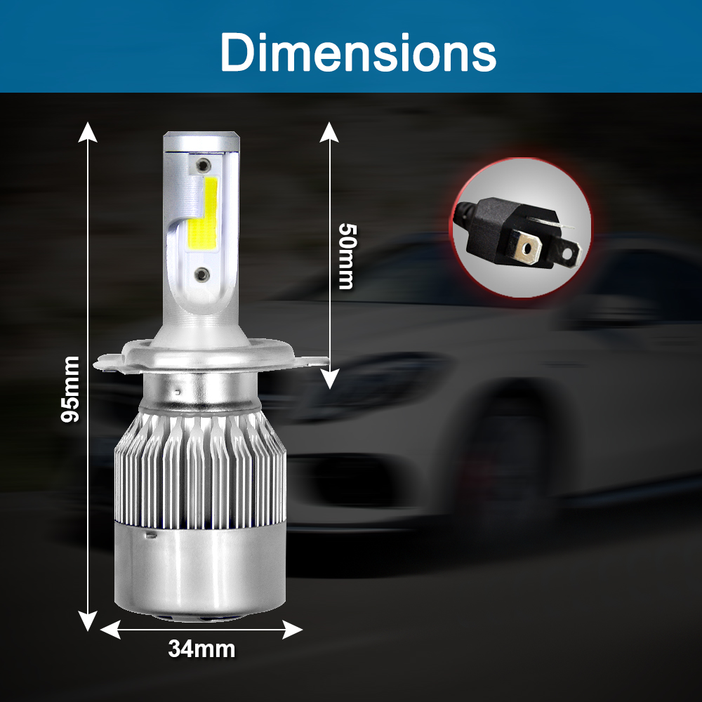 LED Car Headlight Bulbs 9005 H - Headlight Aiming Tool review and price