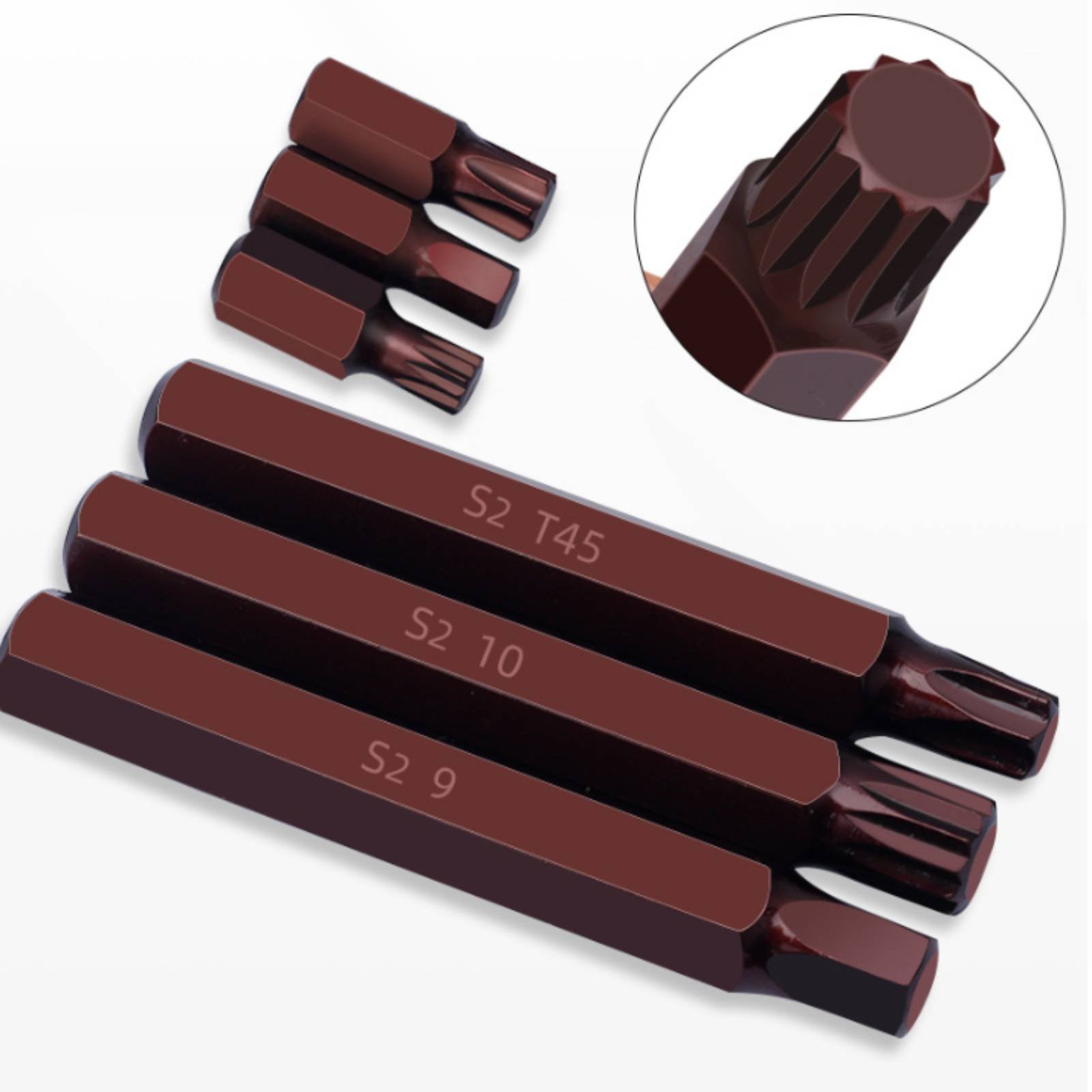 60 Pieces Star Drive Bit Set H - Auto Repair Shop review and price