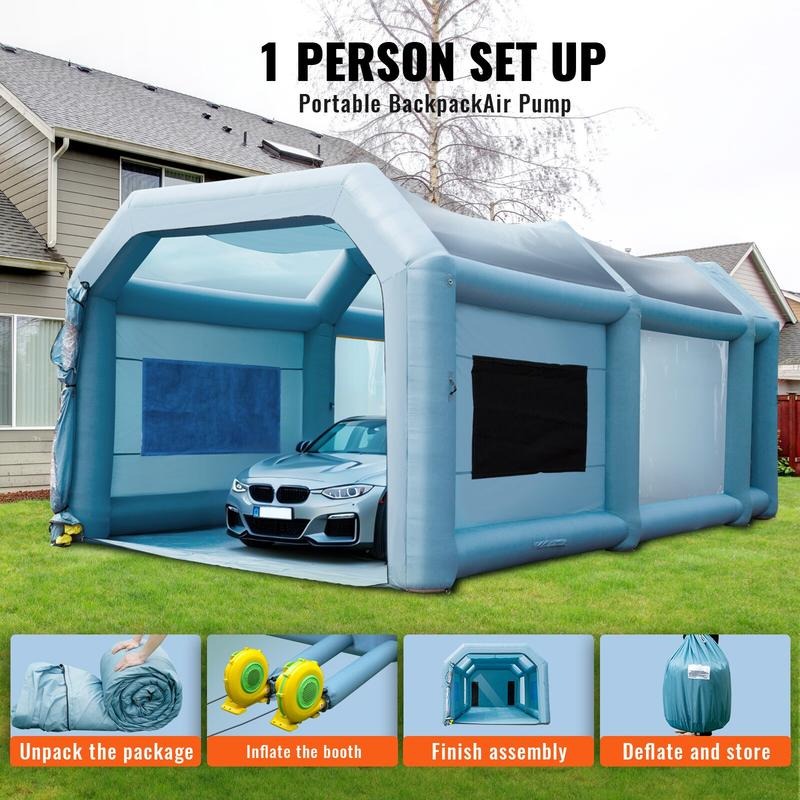 Inflatable Paint Booth, 23x13x - Inflatable Paint Booth review and price
