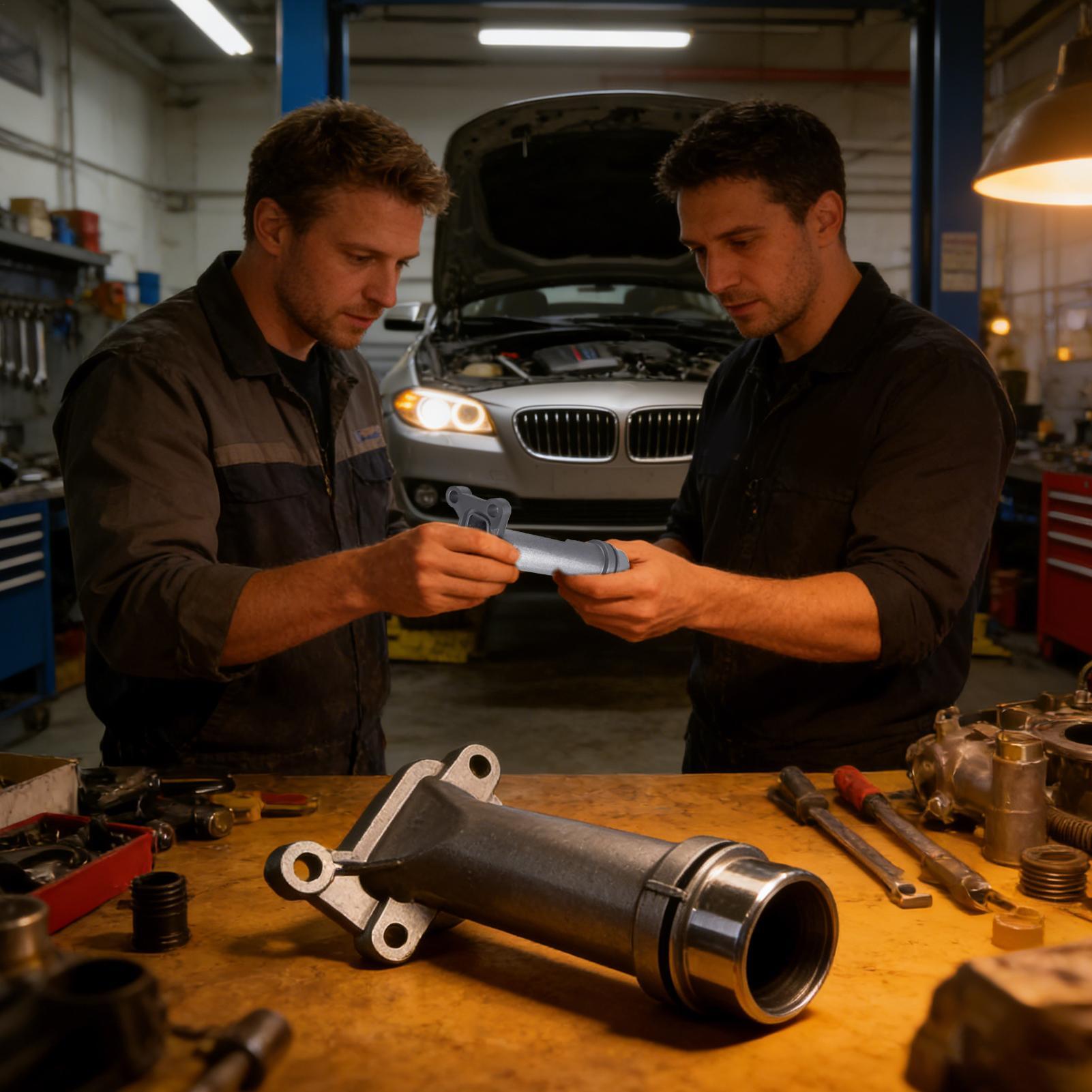 For BMW； Coolant Hose Connecto - Auto Repair Shop review and price