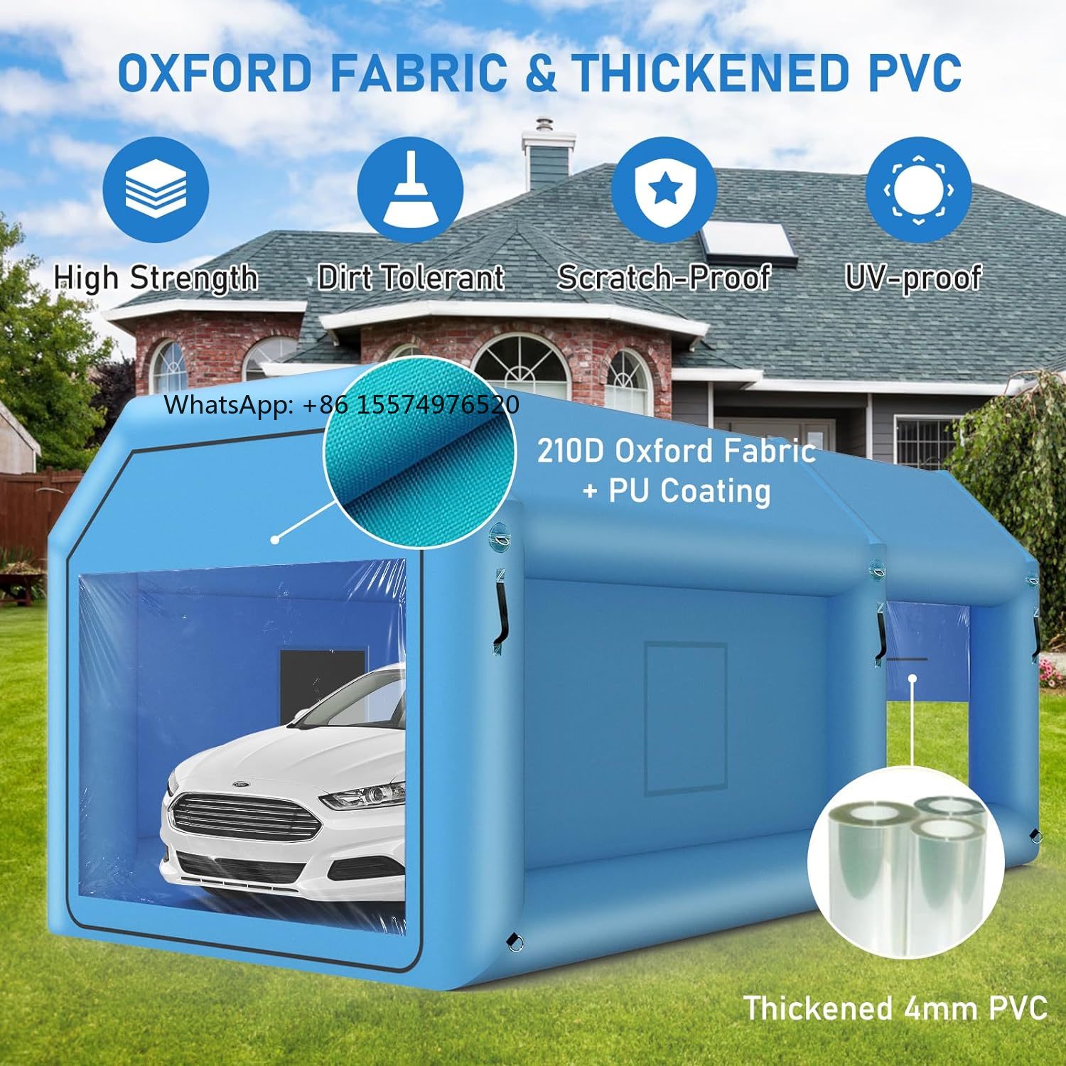 2026 - Custom-made giant white - Inflatable Paint Booth review and price