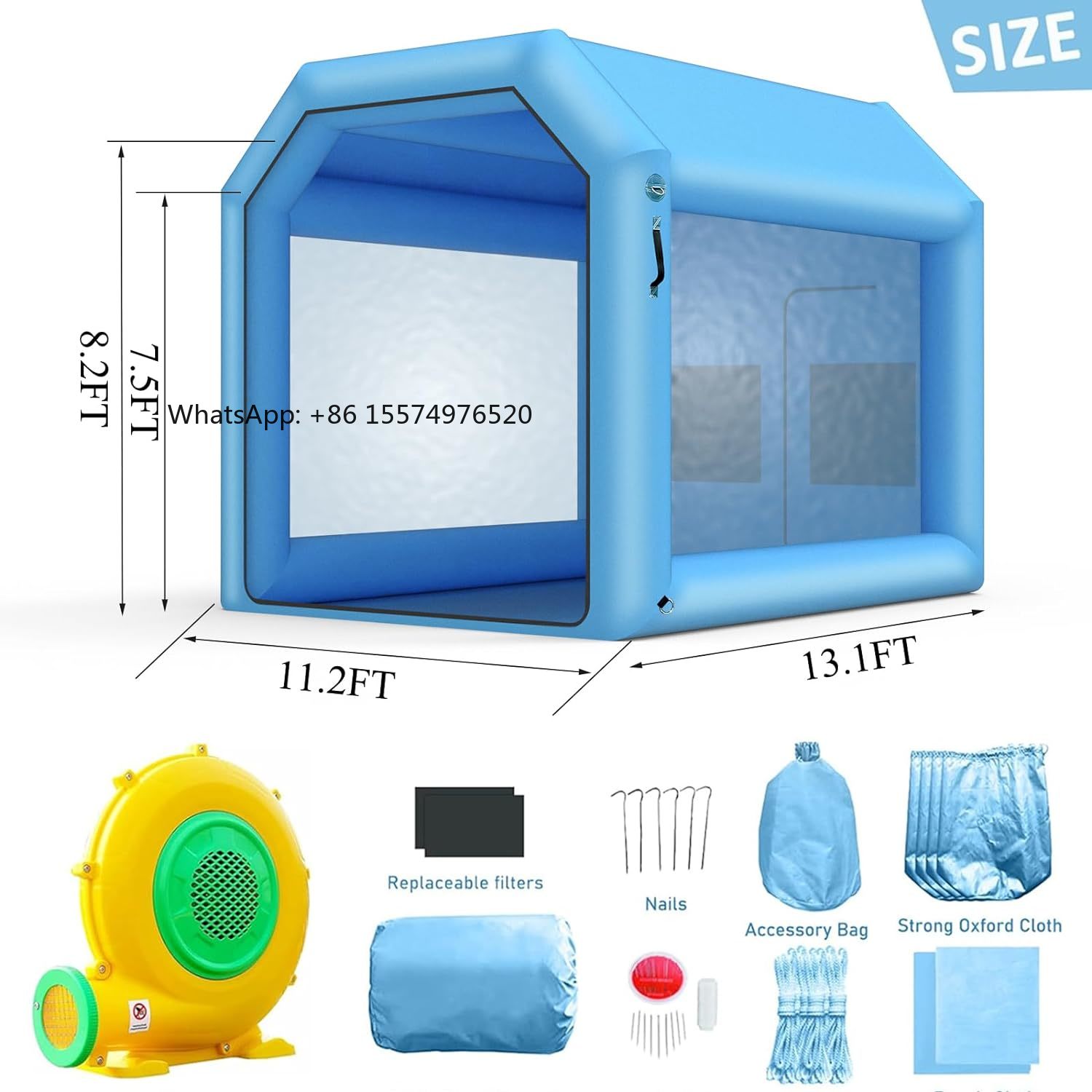 2026 - Custom-made giant white - Inflatable Paint Booth review and price